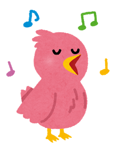 歌を歌う鳥
