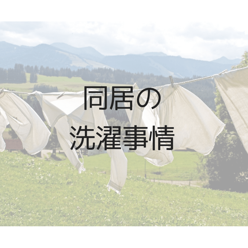 同居の洗濯問題 一緒に洗う 勝手に取り込まれたらどうする だから語りたいフィギュアスケート